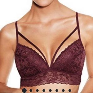 Victoria Secret PINK Medallion Lace Lightly Lined Bralette